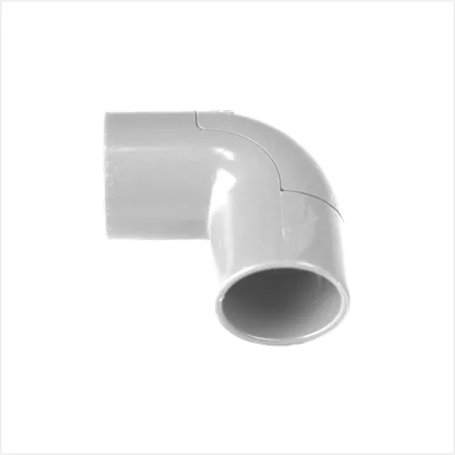 COTOVELO COM JANELA PVC ANTICHAMA 90A
