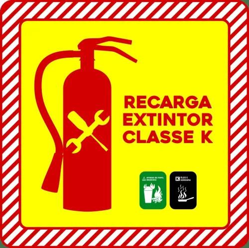 RECARGA EXTINTOR CLASSE K