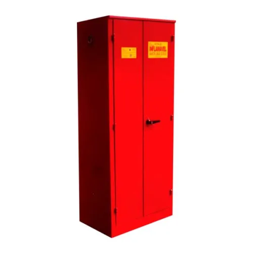 ARMARIO CORTA FOGO VERMELHO 1,70 X 0,70 X 0,45M  2 PRATELEIRAS