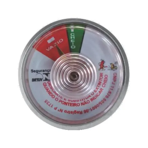 MANOMETRO INDICADOR DE PRESSAO 1.0 MPA DESCARTAVEL