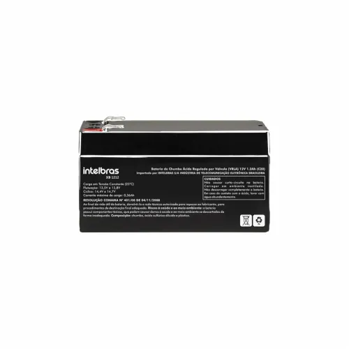 BATERIA SELADA PARA CENTRAL DE ALARME 12V 1,2A - INTELBRAS