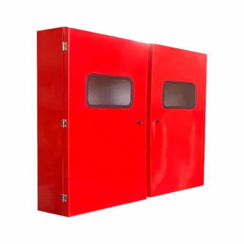 ABRIGO DE HIDRANTE EM FIBRA DE VIDRO 90CM X 120CM X 18CM - DUAS PORTAS