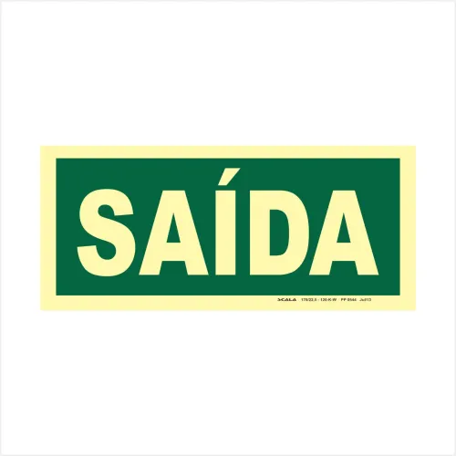 PLACA SAIDA - PP 0544 S12