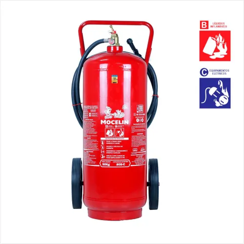 EXTINTOR INDUSTRIAL PQS 50KG BC