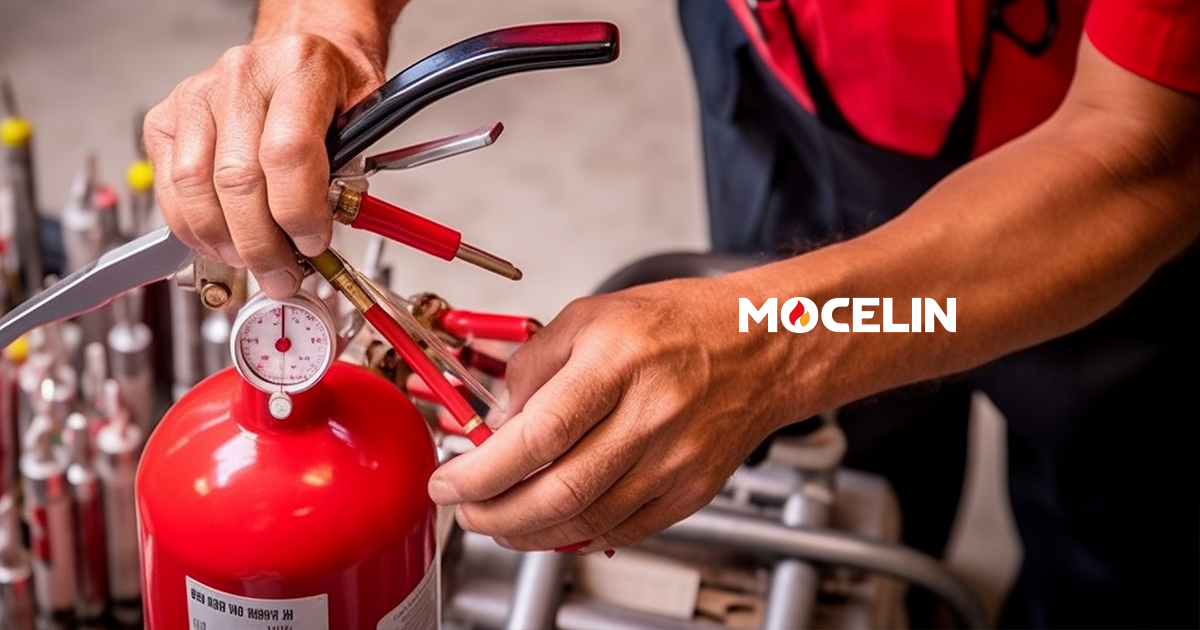 Manutenção de extintores: conheça como cada uma é feita.