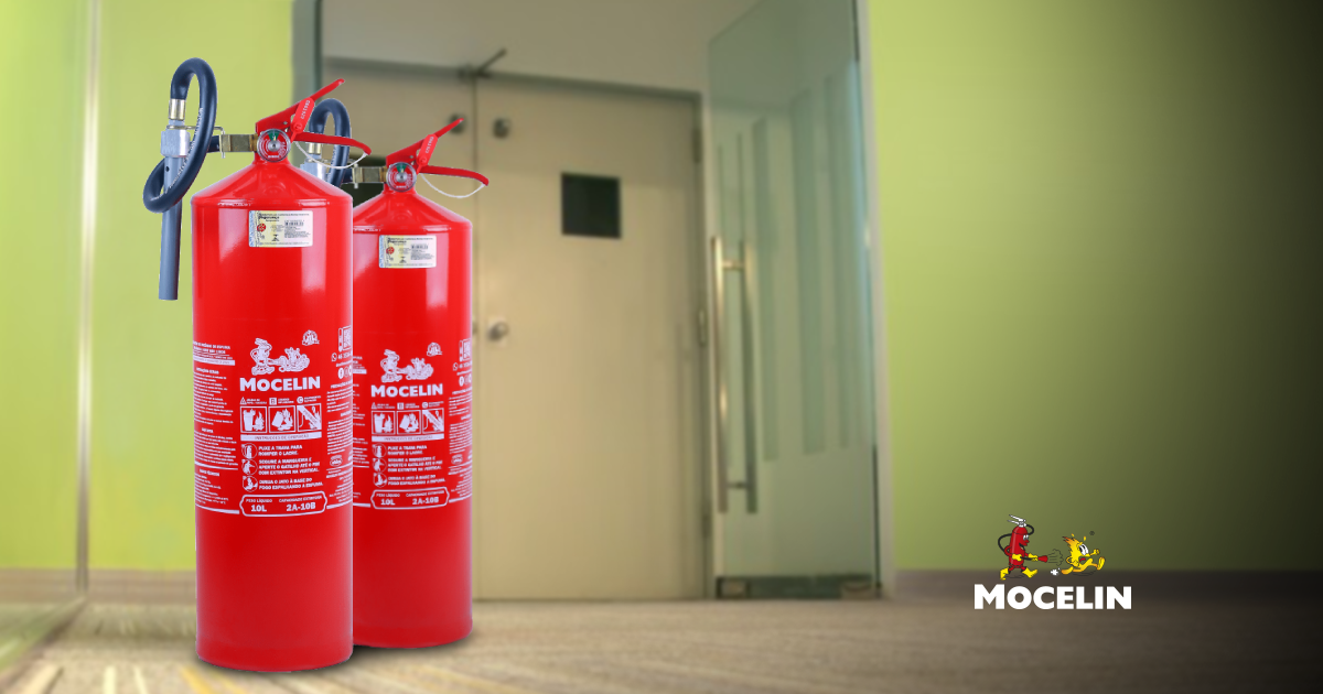 Para que serve o extintor de espuma mecânica?