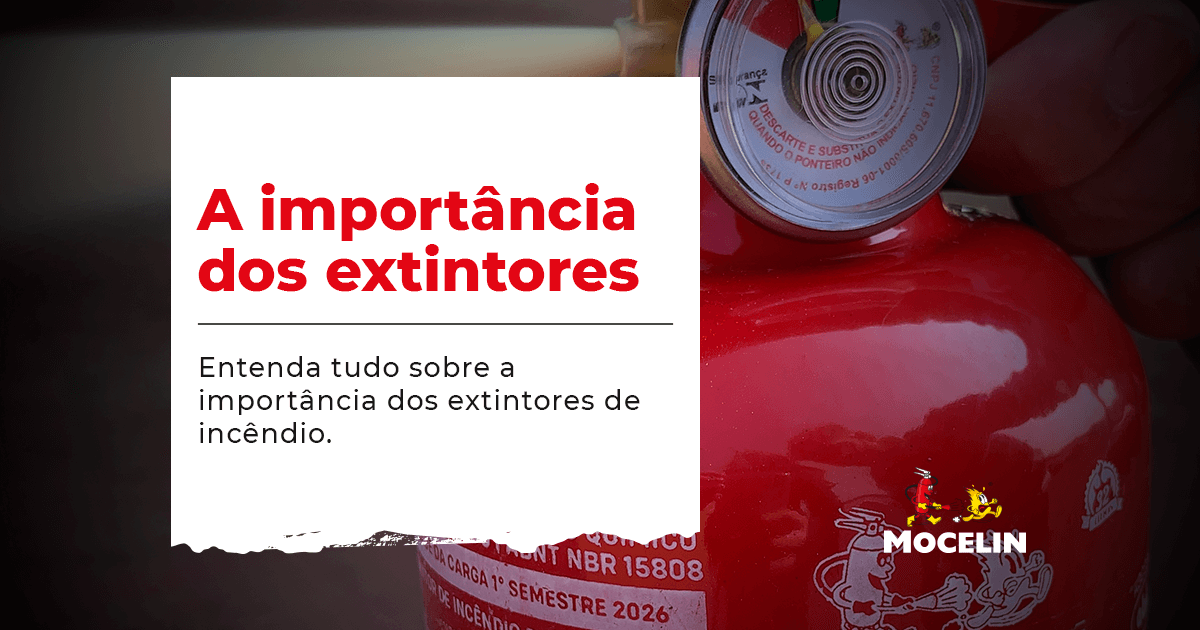 Entenda a importância dos extintores de incêndio