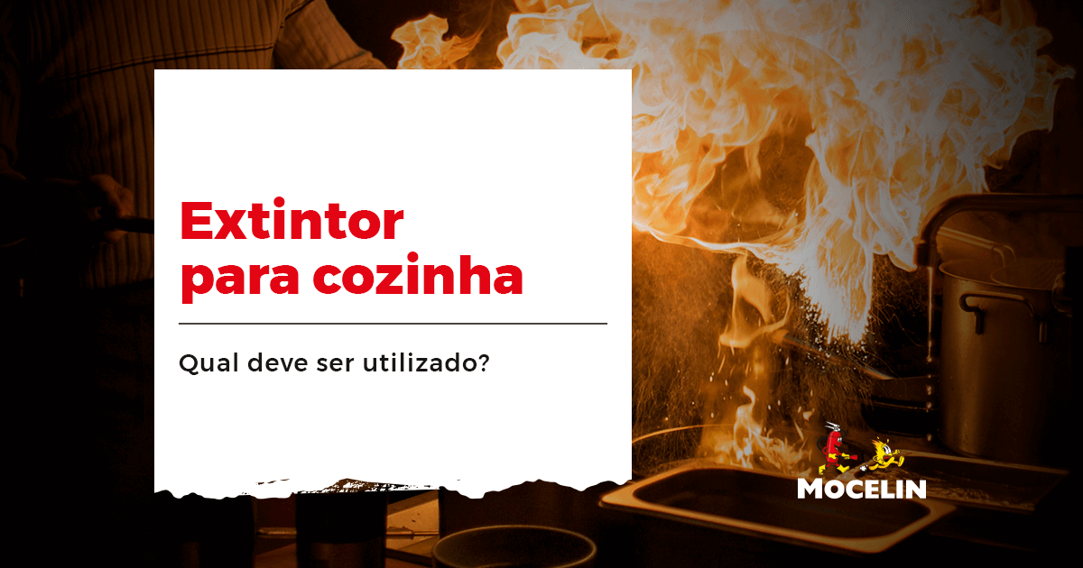 Extintor para cozinha: qual deve ser utilizado?