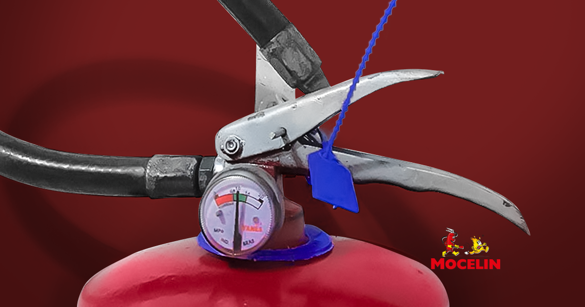 AZUL: entenda porque essa é a cor do anel dos extintores de manutenção em 2022