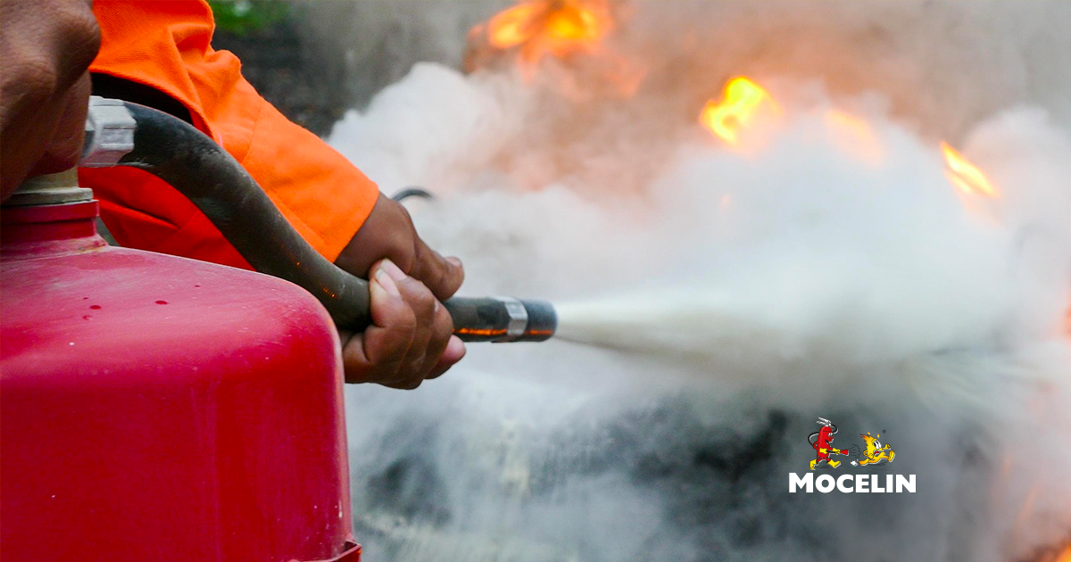 Extintores ABC e BC têm coloração diferentes de pó químico? Entenda o motivo