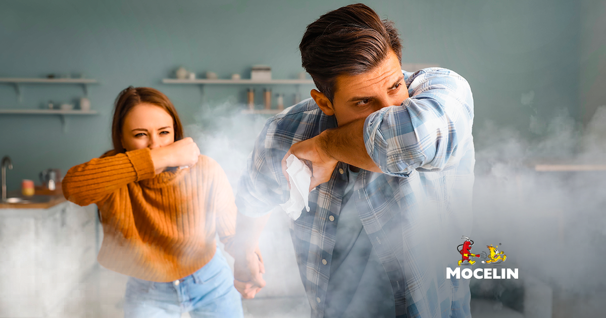 Inalei o pó do extintor, e agora?