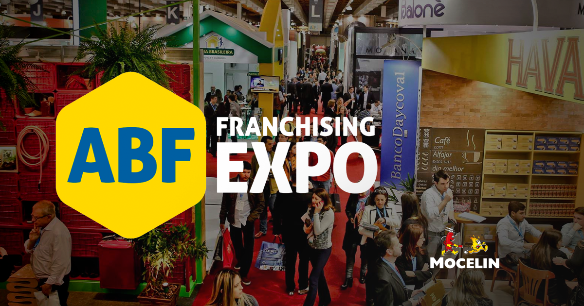Pela 1ª vez, Mocelin está presente na ABF Franchising EXPO: a maior feira de franquias do mundo